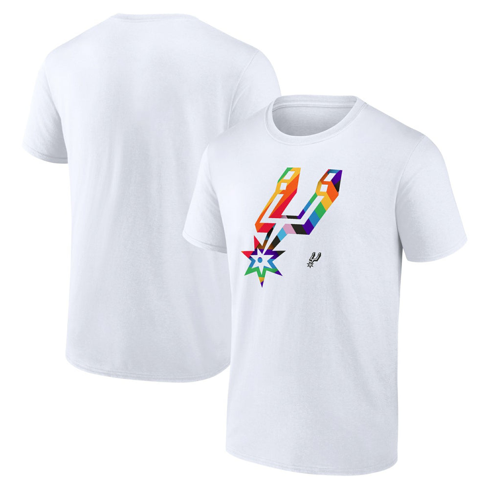 San Antonio Spurs Team Logo Pride T-Shirt