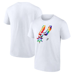 San Antonio Spurs Team Logo Pride T-Shirt