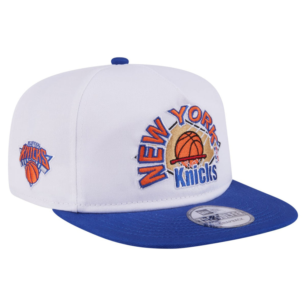 New Era New York Knicks Hardwood Two-Tone Golfer Adjustable Hat
