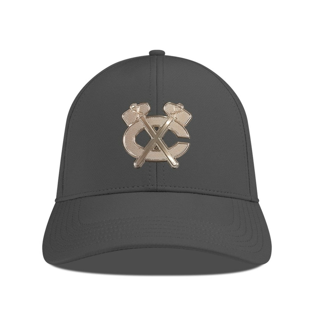 NHL Chicago Blackhawks Levelwear Ascend Copper Insignia Vented Adjustable Hat
