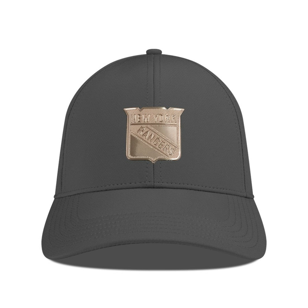 NHL New York Rangers Levelwear Ascend Copper Insignia Vented Adjustable Hat