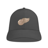 NHL Detroit Red Wings Levelwear Ascend Copper Insignia Vented Adjustable Hat