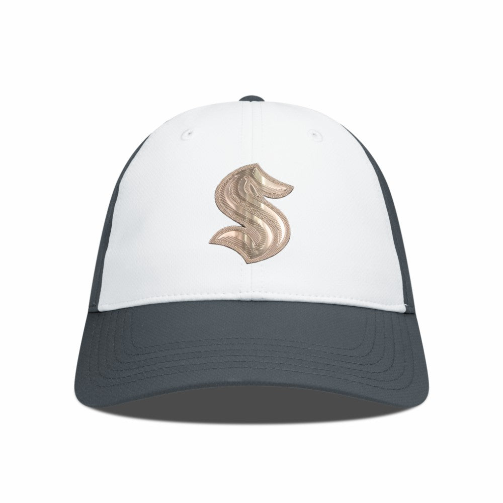NHL Seattle Kraken Levelwear Endure Copper Insignia Adjustable Hat