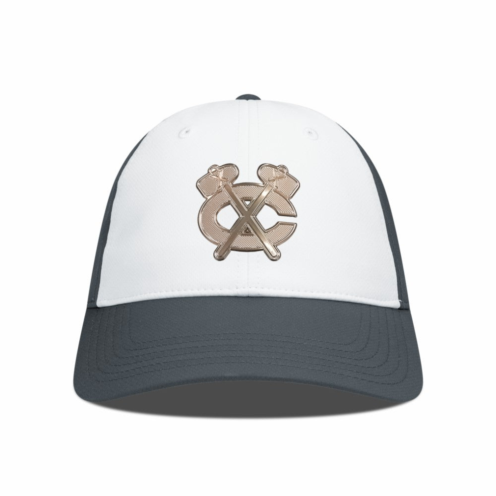 NHL Chicago Blackhawks Levelwear Endure Copper Insignia Adjustable Hat
