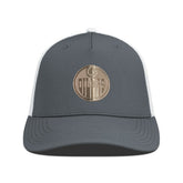 NHL Edmonton Oilers Levelwear Signal Copper Insignia Trucker Adjustable Hat