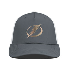 NHL Tampa Bay Lightning Levelwear Signal Copper Insignia Trucker Adjustable Hat