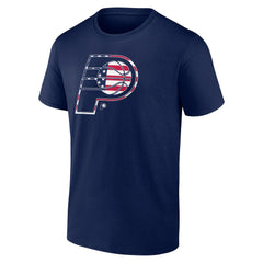 Indiana Pacers Flag Logo T-Shirt