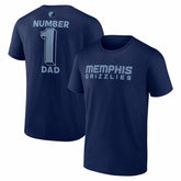 Memphis Grizzlies #1 Dad Jersey T-Shirt