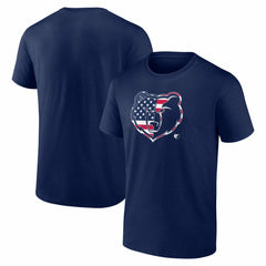 Memphis Grizzlies Flag Logo T-Shirt