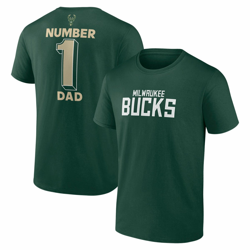Milwaukee Bucks #1 Dad Jersey T-Shirt