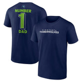 Minnesota Timberwolves #1 Dad Jersey T-Shirt