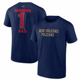 New Orleans Pelicans #1 Dad Jersey T-Shirt
