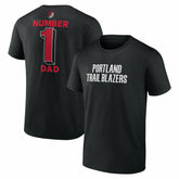 Portland Trail Blazers #1 Dad Jersey T-Shirt
