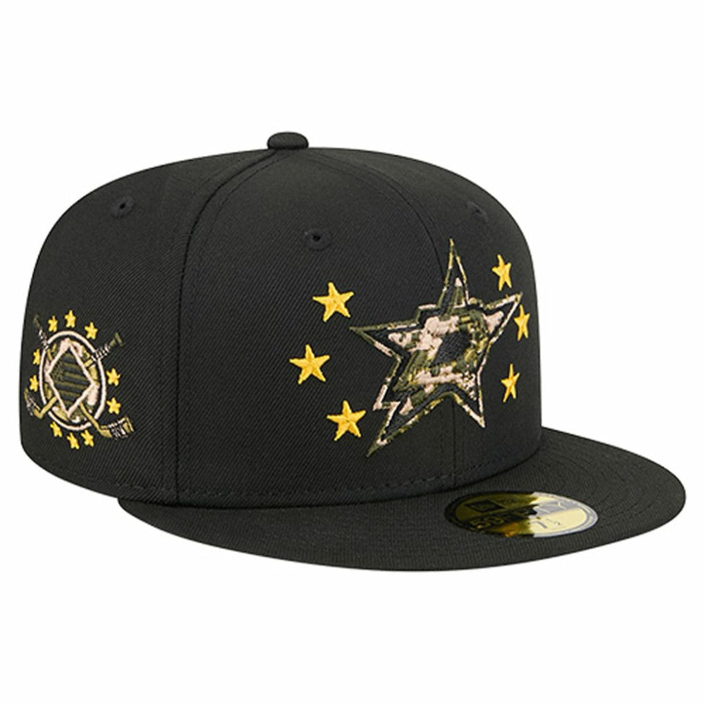 NHL Dallas Stars New Era Military Appreciation Digital Camo Stars 59FIFTY Fitted Hat