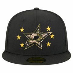NHL Dallas Stars New Era Military Appreciation Digital Camo Stars 59FIFTY Fitted Hat