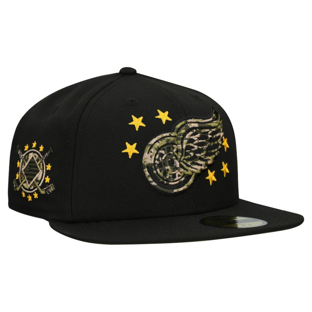 NHL Detroit Red Wings New Era Military Appreciation Digital Camo Stars 59FIFTY Fitted Hat