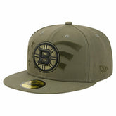 NHL Boston Bruins New Era Military Appreciation Flag 59FIFTY Fitted Hat