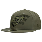 NHL Detroit Red Wings New Era Military Appreciation Flag 59FIFTY Fitted Hat