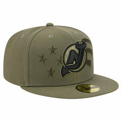 NHL New Jersey Devils New Era Military Appreciation Flag 59FIFTY Fitted Hat