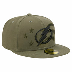 NHL Tampa Bay Lightning New Era Military Appreciation Flag 59FIFTY Fitted Hat