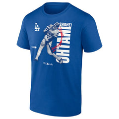 Royal Shohei Ohtani Los Angeles Dodgers Electric Moments T-Shirt