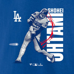 Royal Shohei Ohtani Los Angeles Dodgers Electric Moments T-Shirt