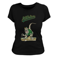 Black Athletics Tiny Turnip Women's Velociraptor T-Shirt