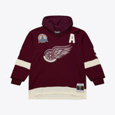 NHL Detroit Red Wings Mitchell & Ness x Just Don Jersey Hoodie