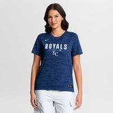 Royal Kansas City Royals Nike Women's Authentic Collection Velocity Dri-FIT T-Shirt