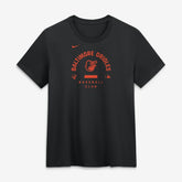Black Baltimore Orioles Nike Women's Authentic Collection Early Work Tri-Blend Dri-FIT T-Shirt