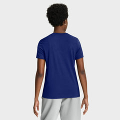 Royal Los Angeles Dodgers Nike Women's Authentic Collection Early Work Tri-Blend Dri-FIT T-Shirt