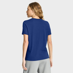Royal Kansas City Royals Nike Women's Authentic Collection Early Work Tri-Blend Dri-FIT T-Shirt