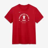 Red Philadelphia Phillies Nike Women's Authentic Collection Early Work Tri-Blend Dri-FIT T-Shirt