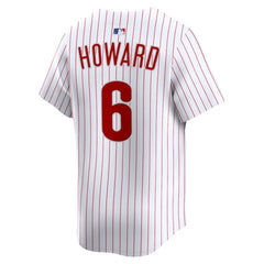 White Ryan Howard Philadelphia Phillies Nike Limited Jersey