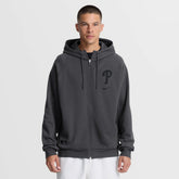 Anthracite Philadelphia Phillies Nike Authentic Collection Player Raglan Dri-FIT Full-Zip Hoodie