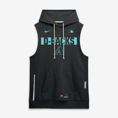 Black Arizona Diamondbacks Nike Authentic Collection Standard Issue Dri-FIT Sleeveless Hoodie