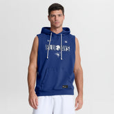 Royal Toronto Blue Jays Nike Authentic Collection Standard Issue Dri-FIT Sleeveless Hoodie