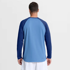 Light Blue Kansas City Royals Nike Authentic Collection Raglan Dri-FIT Sweatshirt