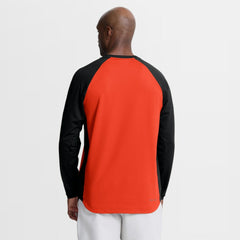 Orange San Francisco Giants Nike Authentic Collection Raglan Dri-FIT Sweatshirt