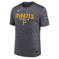 Black Pittsburgh Pirates Nike Authentic Collection Velocity Dri-FIT T-Shirt