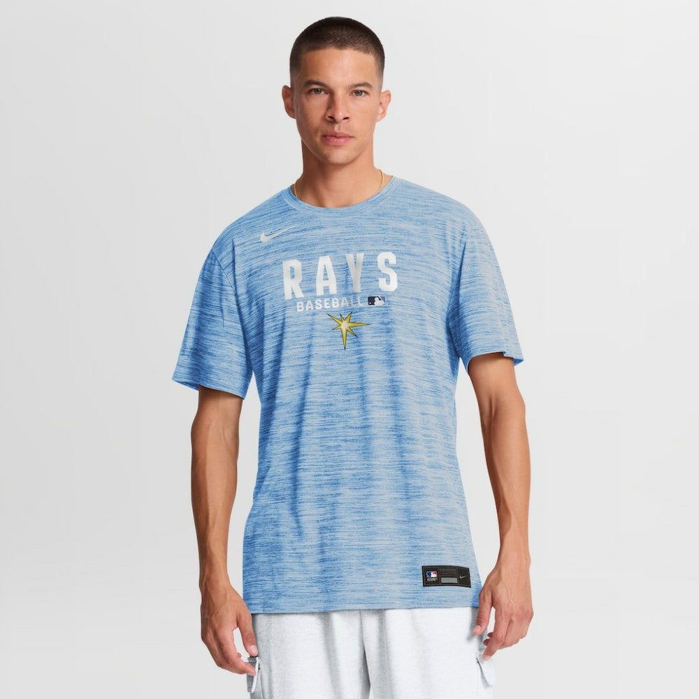 Light Blue Tampa Bay Rays Nike Authentic Collection Velocity Dri-FIT T-Shirt