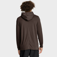 Brown San Diego Padres Nike Authentic Collection Dri-FIT Long Sleeve Hooded T-Shirt