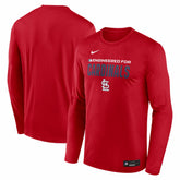 Red St. Louis Cardinals Nike Authentic Collection Legend Dri-FIT Long Sleeve T-Shirt