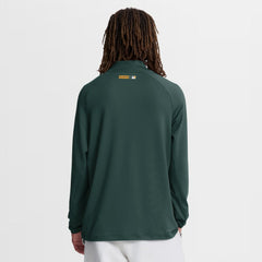 Green Athletics Nike Authentic Collection Dri-FIT Raglan Half-Zip Pullover