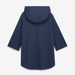 Gray Milwaukee Brewers Nike Authentic Collection Flux Dri-FIT Raglan 3/4-Sleeve Hooded T-Shirt