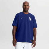 Royal Los Angeles Dodgers Nike Authentic Collection Dri-FIT Quarter-Zip Windshirt