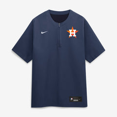 Navy Houston Astros Nike Authentic Collection Dri-FIT Quarter-Zip Windshirt