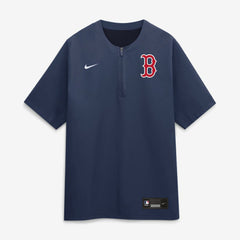 Navy Boston Red Sox Nike Authentic Collection Dri-FIT Quarter-Zip Windshirt