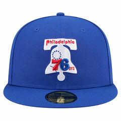 New Era Philadelphia 76ers Core Logo 59FIFTY Fitted Hat
