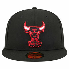 New Era Chicago Bulls Core Logo 59FIFTY Fitted Hat